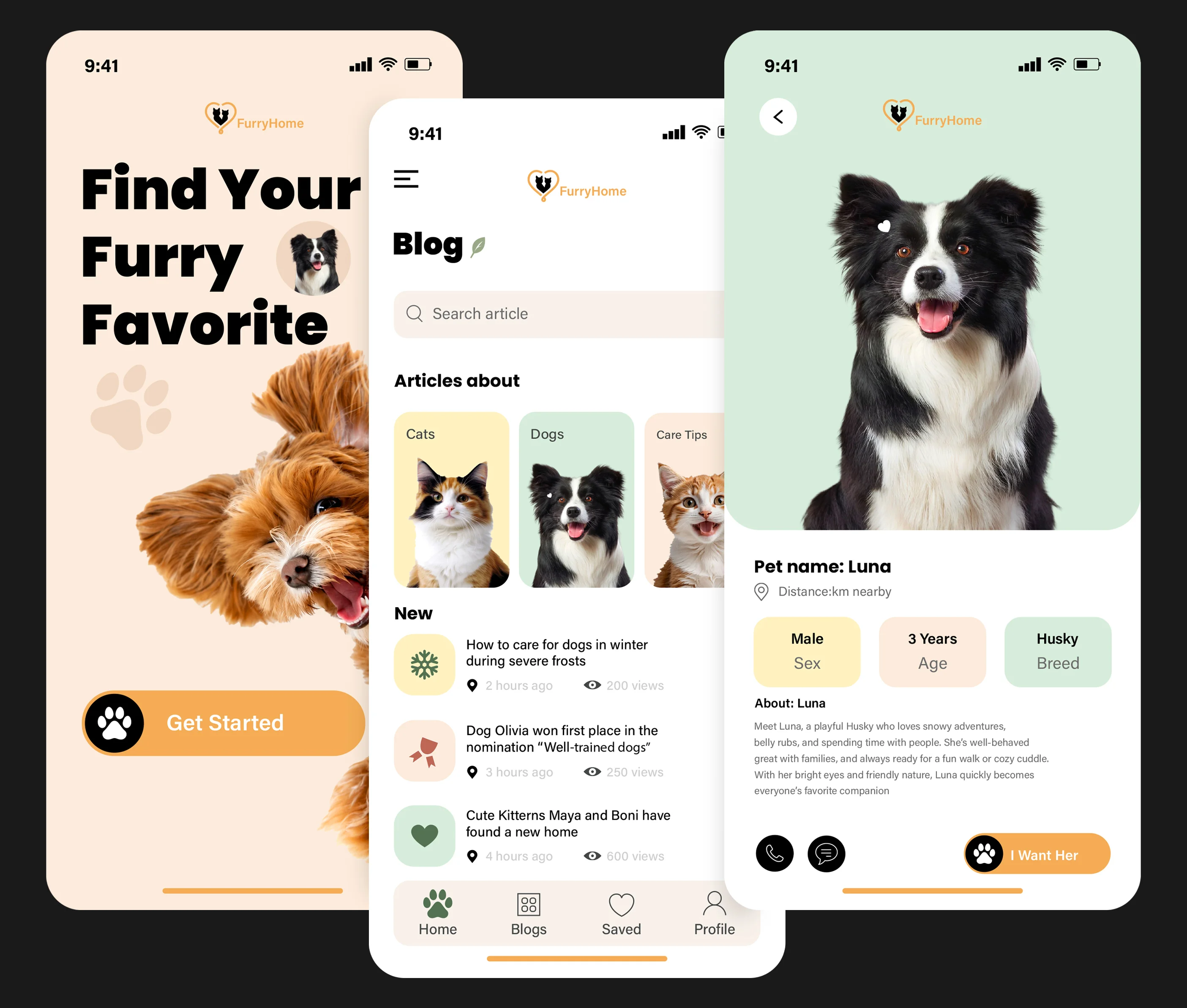 FurryHome project preview